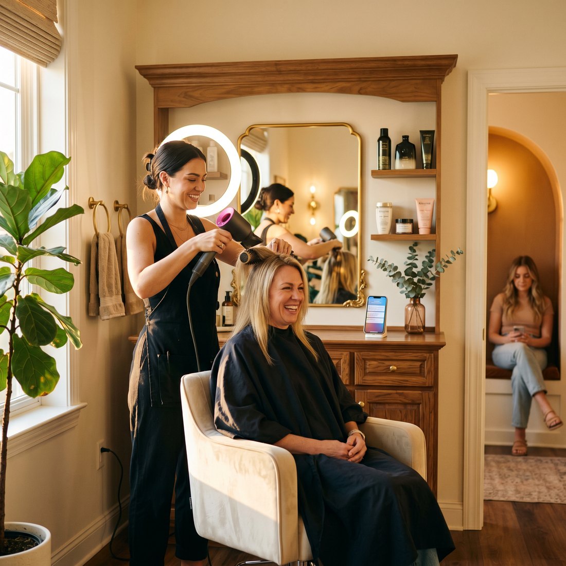 Suite or booth renter